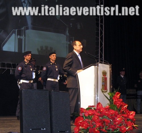 Noleggio podio in plexiglass